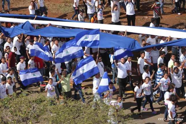 Miles de Jóvenes expresan su Orgullo de ser nicaragüenses en spot en homenaje a la Patria
