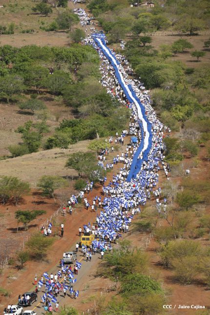 Miles de Jóvenes expresan su Orgullo de ser nicaragüenses en spot en homenaje a la Patria