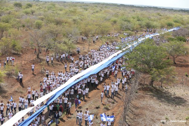 Miles de Jóvenes expresan su Orgullo de ser nicaragüenses en spot en homenaje a la Patria