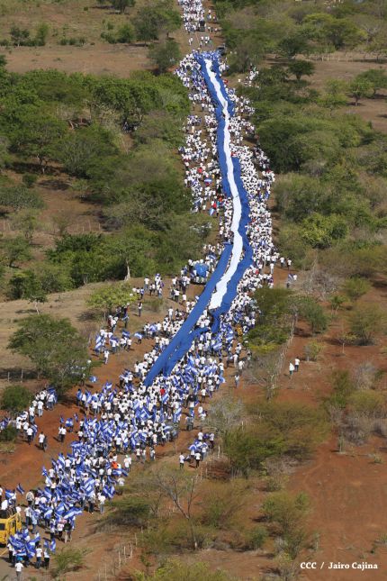 Miles de Jóvenes expresan su Orgullo de ser nicaragüenses en spot en homenaje a la Patria
