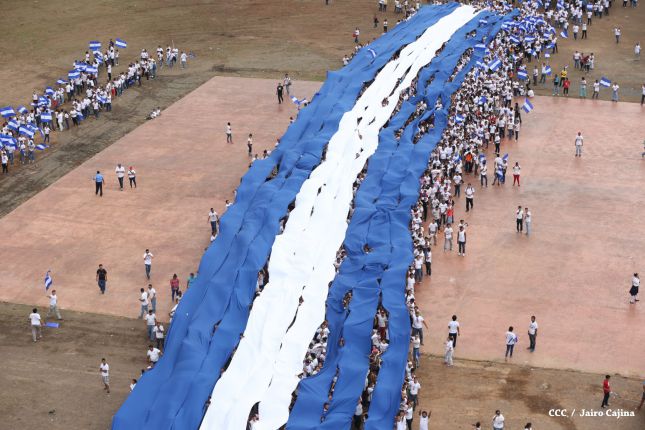 Miles de Jóvenes expresan su Orgullo de ser nicaragüenses en spot en homenaje a la Patria