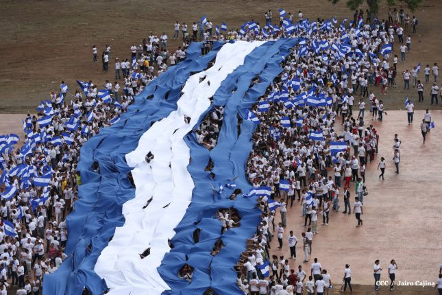 Miles de Jóvenes expresan su Orgullo de ser nicaragüenses en spot en homenaje a la Patria