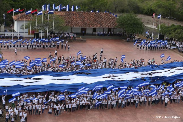 Miles de Jóvenes expresan su Orgullo de ser nicaragüenses en spot en homenaje a la Patria