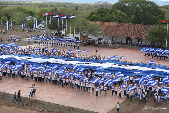 Miles de Jóvenes expresan su Orgullo de ser nicaragüenses en spot en homenaje a la Patria