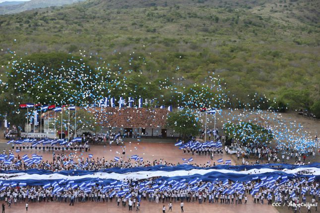 Miles de Jóvenes expresan su Orgullo de ser nicaragüenses en spot en homenaje a la Patria