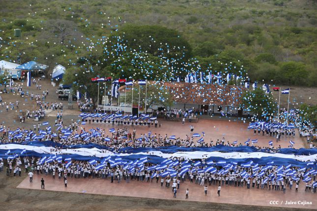Miles de Jóvenes expresan su Orgullo de ser nicaragüenses en spot en homenaje a la Patria