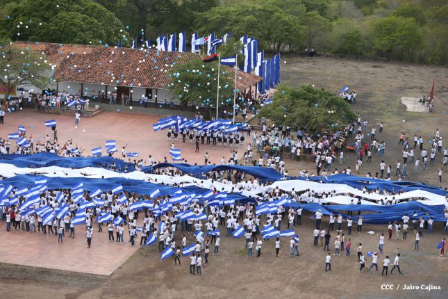 Miles de Jóvenes expresan su Orgullo de ser nicaragüenses en spot en homenaje a la Patria
