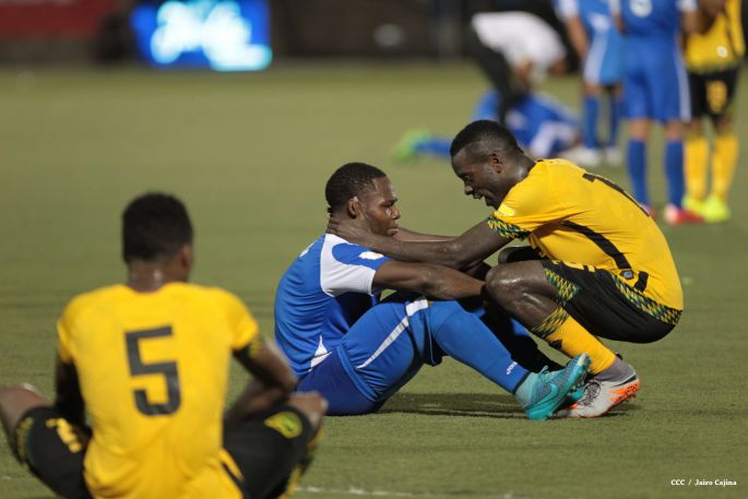 Más fotos del encuentro entre Nicaragua y Jamaica