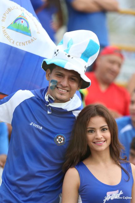 Más fotos del encuentro entre Nicaragua y Jamaica