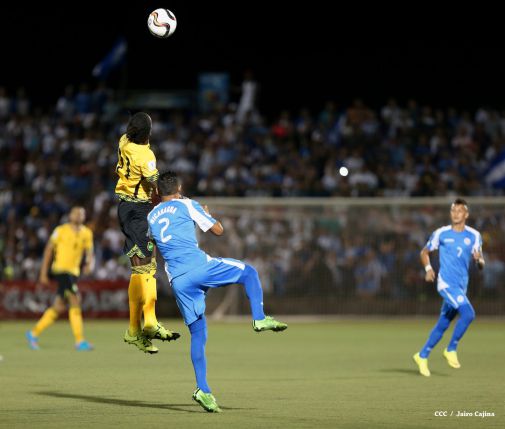 Más fotos del encuentro entre Nicaragua y Jamaica
