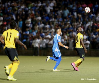 Más fotos del encuentro entre Nicaragua y Jamaica