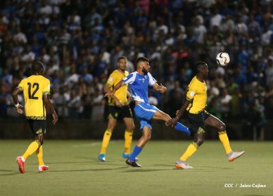 Más fotos del encuentro entre Nicaragua y Jamaica