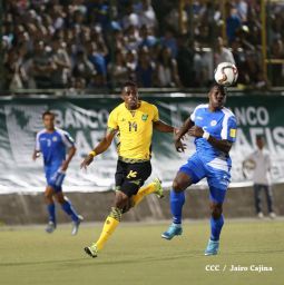 Más fotos del encuentro entre Nicaragua y Jamaica