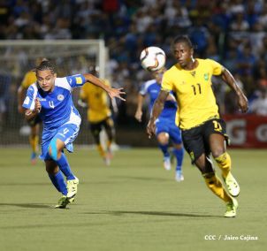 Más fotos del encuentro entre Nicaragua y Jamaica