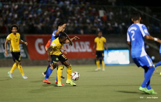 Más fotos del encuentro entre Nicaragua y Jamaica