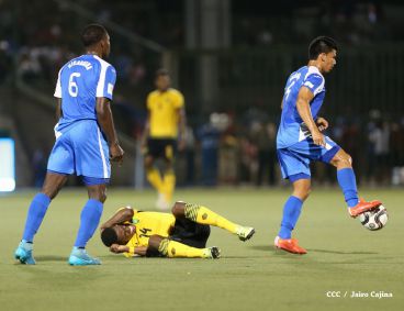 Más fotos del encuentro entre Nicaragua y Jamaica