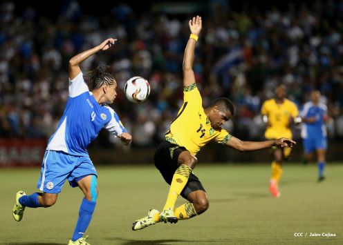 Más fotos del encuentro entre Nicaragua y Jamaica