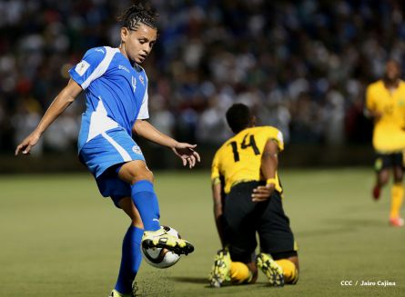 Más fotos del encuentro entre Nicaragua y Jamaica