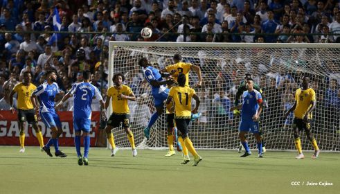 Más fotos del encuentro entre Nicaragua y Jamaica