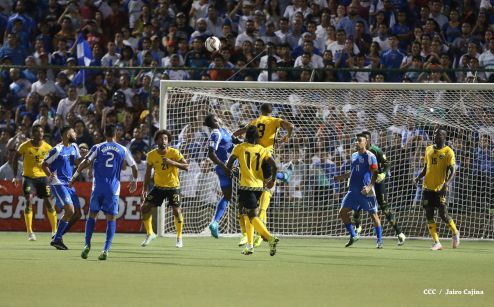 Más fotos del encuentro entre Nicaragua y Jamaica