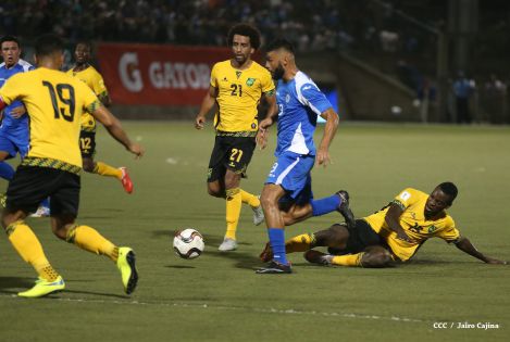 Más fotos del encuentro entre Nicaragua y Jamaica