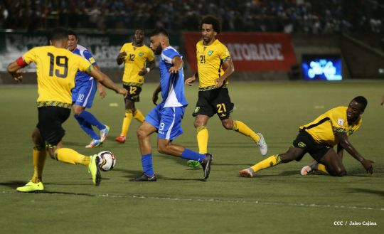 Más fotos del encuentro entre Nicaragua y Jamaica