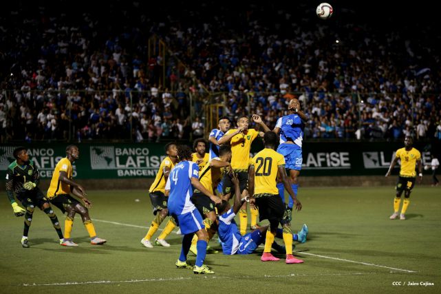 Más fotos del encuentro entre Nicaragua y Jamaica