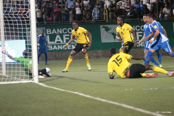 Más fotos del encuentro entre Nicaragua y Jamaica