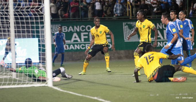 Más fotos del encuentro entre Nicaragua y Jamaica