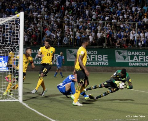 Más fotos del encuentro entre Nicaragua y Jamaica