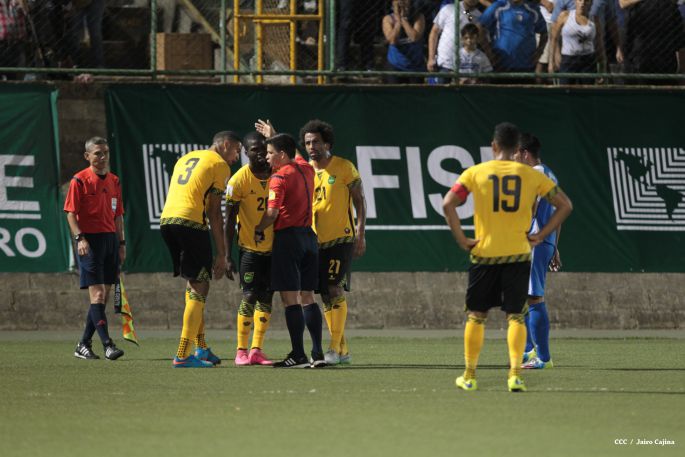 Más fotos del encuentro entre Nicaragua y Jamaica