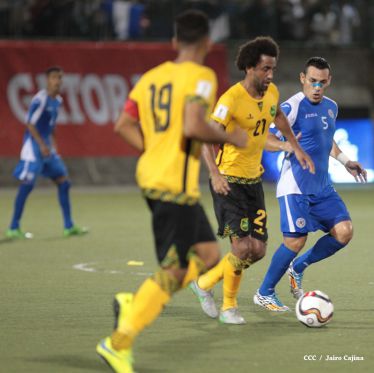 Más fotos del encuentro entre Nicaragua y Jamaica