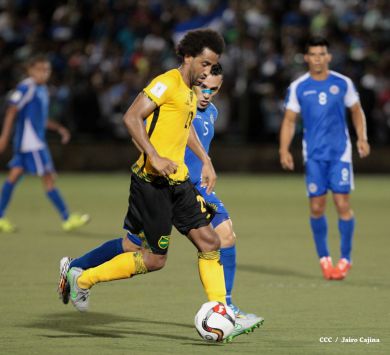 Más fotos del encuentro entre Nicaragua y Jamaica