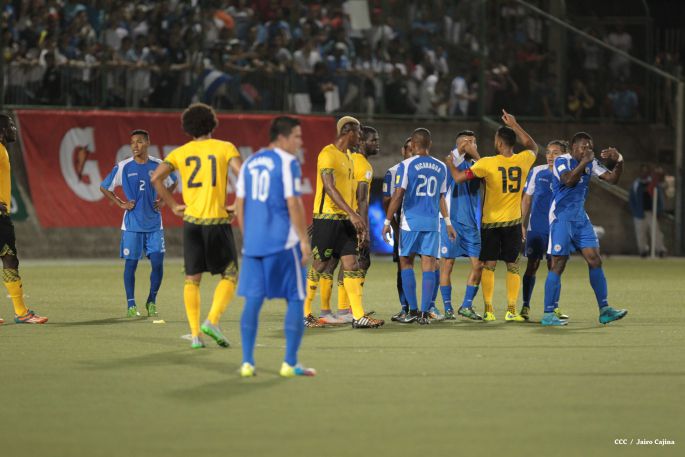 Más fotos del encuentro entre Nicaragua y Jamaica
