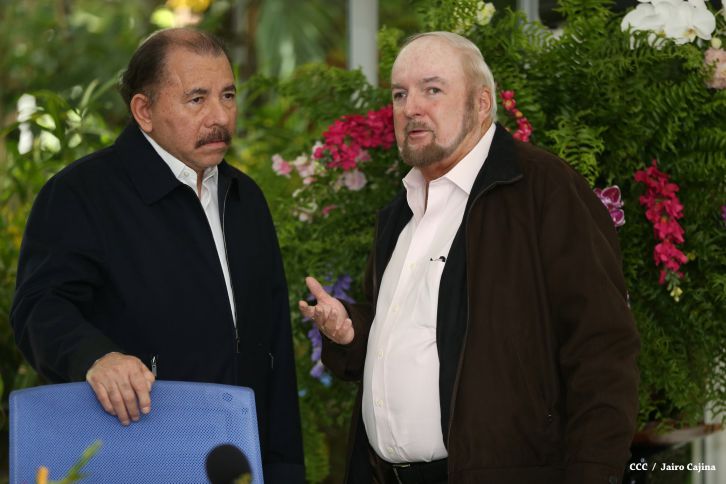 Presidente Daniel y Compañera Rosario sostienen encuentro con el empresario mexicano Carlos Slim