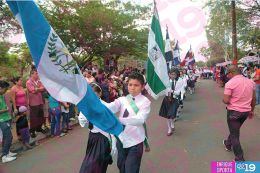 San Marcos celebra festividades patrias con hermoso desfile por las calles del municipio