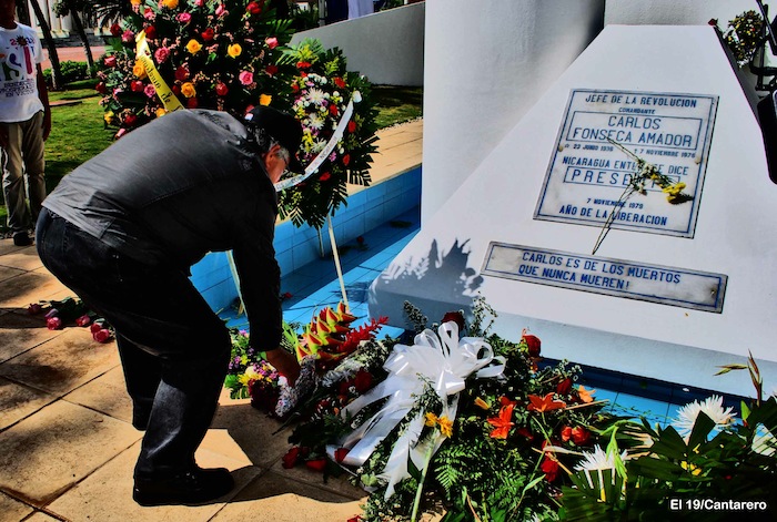 Nicaragua celebra 77 Natalicio del Comandante Carlos Fonseca 