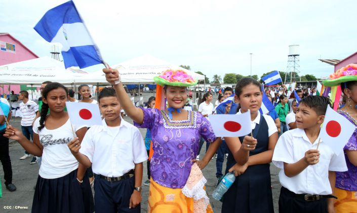 Recibe Nicaragua visita de buques-escuela de las fuerzas de autodefensa de Japón