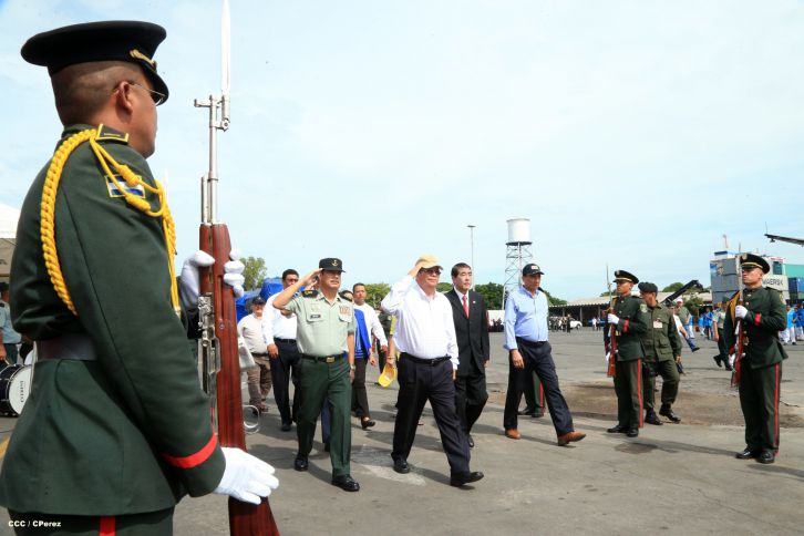 Recibe Nicaragua visita de buques-escuela de las fuerzas de autodefensa de Japón