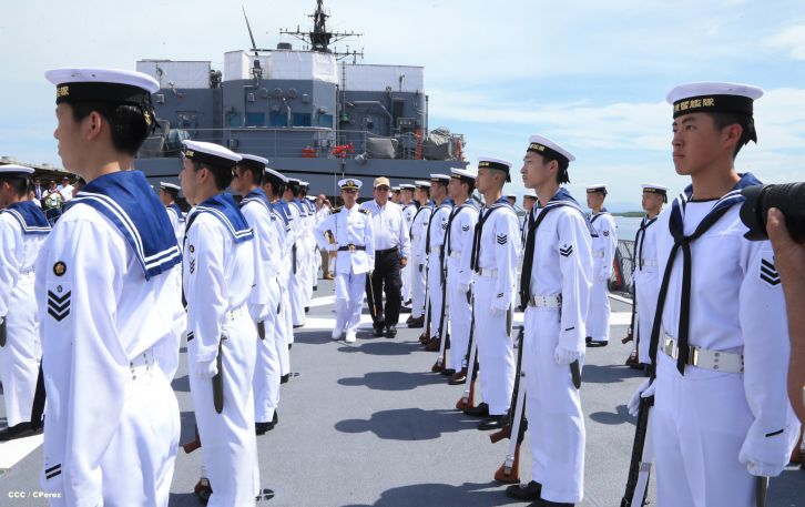 Recibe Nicaragua visita de buques-escuela de las fuerzas de autodefensa de Japón