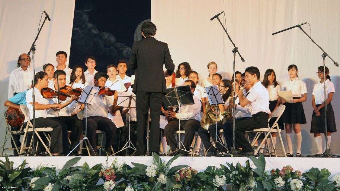 Celebran onomástico de Cardenal Miguel Obando Bravo con encuentro Coral de Música Nicaragüense