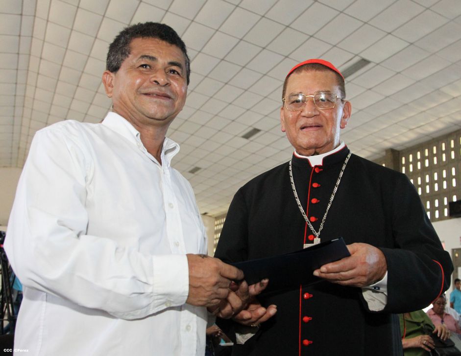 Celebran onomástico de Cardenal Miguel Obando Bravo con encuentro Coral de Música Nicaragüense