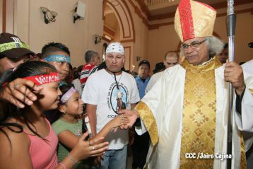 Cardenal Brenes celebra misa en honor a San Jerónimo