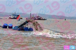 EPN inicia segundo dragado y formación de 9 islas artificiales en la bahía de Bluefields