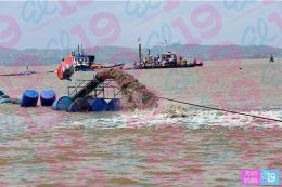 EPN inicia segundo dragado y formación de 9 islas artificiales en la bahía de Bluefields
