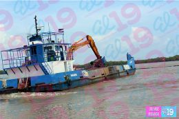 EPN inicia segundo dragado y formación de 9 islas artificiales en la bahía de Bluefields