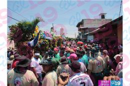 San Jerónimo recorre calles de Masaya para llevar la palabra de Dios
