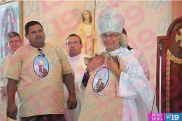 San Jerónimo recorre calles de Masaya para llevar la palabra de Dios