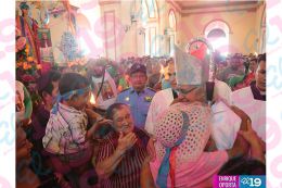 San Jerónimo recorre calles de Masaya para llevar la palabra de Dios