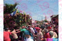San Jerónimo recorre calles de Masaya para llevar la palabra de Dios